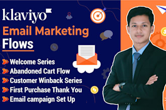 setup klaviyo email flows and campaigns