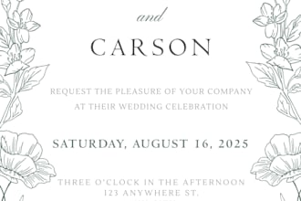design custom event invitations