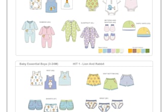 create theme based design collections and detailed techpacks