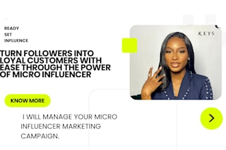 manage your micro influencer marketing campaign