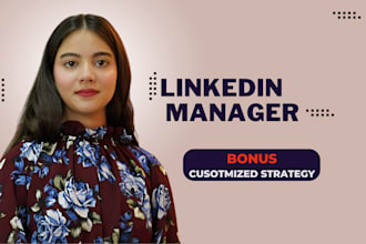 be your linkedin manager
