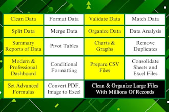 play with messy complex excel data