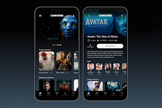 develop mobile app  for stream  video with subscription system