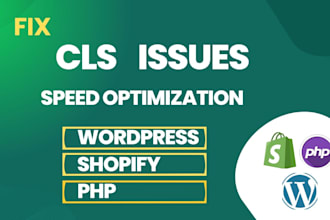 fix cls issues of PHP, shopify, wordpress and speed optimization