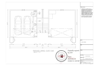 provide architect or engineer digital stamp for usa city permit drawings