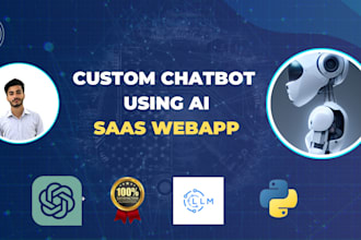 develop custom ai web app using chat gpt4, open ai , llm