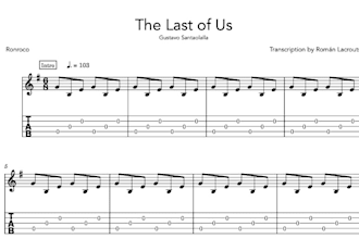 transcribe ronroco music or other to tab or music notation