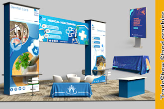 do tradeshow graphics,  backdrop design