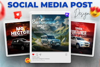 create social media posts, ad creative, facebook ad image