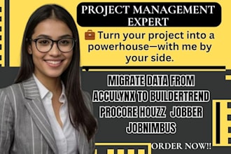 migrate data from acculynx to buildertrend procore houzz  jobber jobnimbus