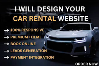 design responsive car dealership website