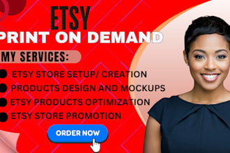 setup etsy print on demand store etsy shop setup