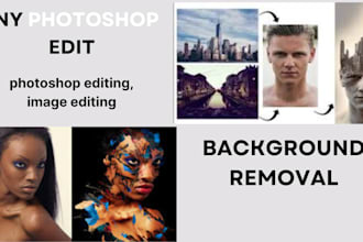 photoshop editing, text and images manipulation