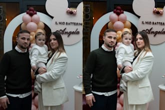 edit wedding and event photos in lightroom