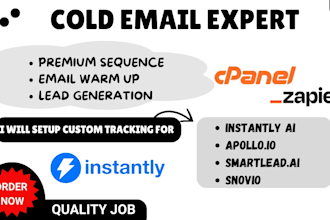 do instantly ai or smartlead cold outreach email warm up with google workspace