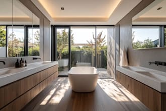 design your bathroom in 3d and provide realistic renders