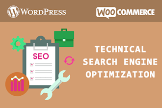 do wordpress technical SEO optimization as per google lighthouse audit