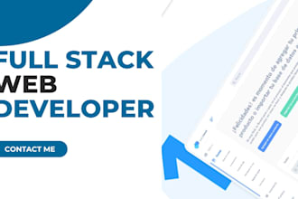 be your fullstack dev to build your dream web app