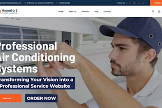 design electrician website hvac website plumbing website roofing solar website