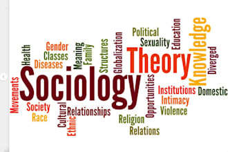 write on sociology, political science, health, history, psychology