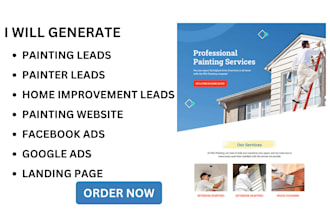 generate painting leads painter leads home improvement leads painting website