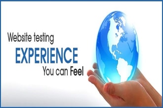 test android app website or software as a user point of view
