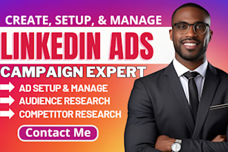 create linkedin ads, b2b marketing manager, social media manager, b2b ads