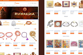 design high end spiritual shopify store tarot reading website spiritual website