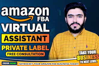 be your amazon private label virtual assistant for private label business