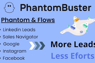 do phantombuster linkedin lead gen campaign to enrich your hubspot contacts