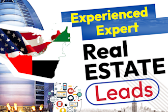 generate quality real estate leads motivated seller dubai usa relocation airbnb