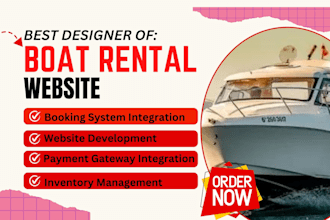 design boat sleek yacht jetski kayak bcat cruise ship online booking website