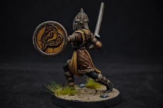 model 3d miniature character sculpt 3d toys 3d doll action figure 3d printing