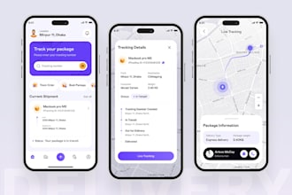 build a courier delivery app, transportation app, logistics app, truck booking,