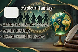 do  american history essays, world history, US and religion essays