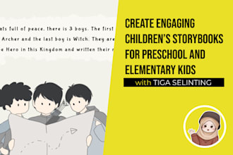 create engaging children storybooks for preschool and elementary kids