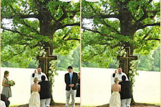 remove any unwanted objects or persons from your picture