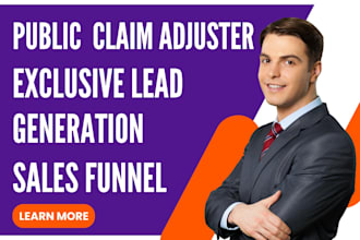 design public claim adjuster website independent claim insurance claim website