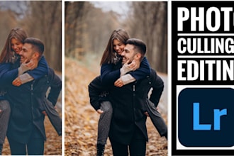 do master photo editing and precious photo culling