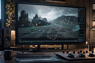 do professional camera tracker, matchmove, rotomation