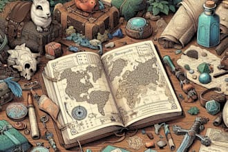 make a fantasy map for your world