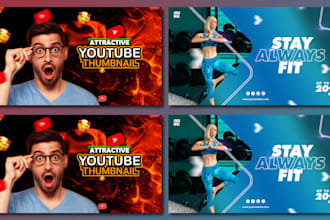 make social media poster banner thumbnail and more