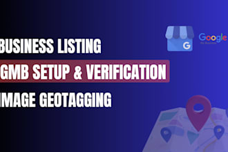 do gmb profile setup, verification and local SEO ranking