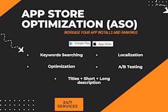 do aso of apps and games with optimize keyword searching