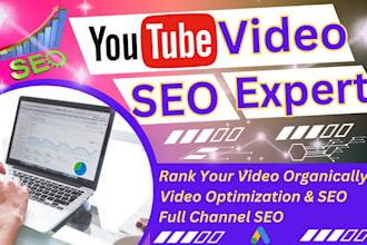 do best youtube video SEO expert optimization and channel growth manager
