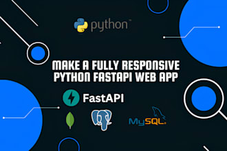 make full stack restapi apps with fastapi and react