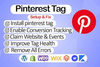 fix or setup pinterest tag conversion api with gtm