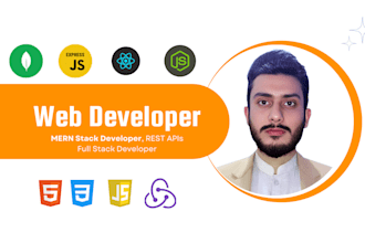 be mern stack developer full stack web app development