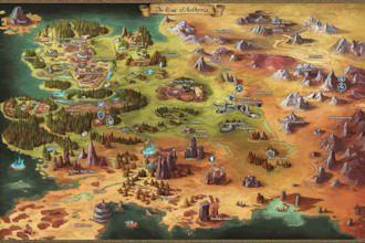 make your fantasy map for rpg, novels and games
