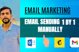 do manual email marketing by sending emails safely